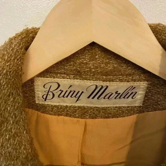 Briny Marlin Womens Wool Vintage Blazer - Picture 2 of 5